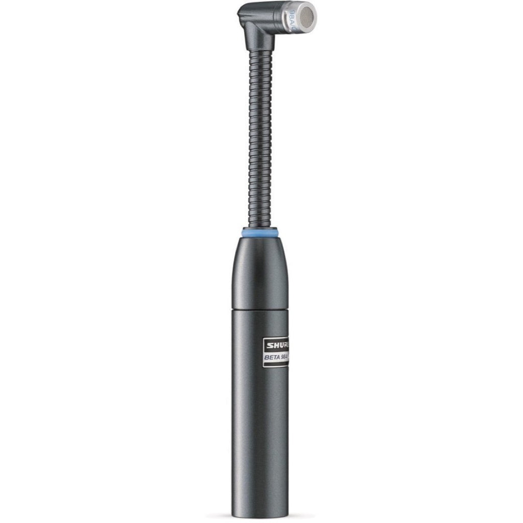 Shure Beta 98A Miniature Condenser Microphone, with Shure A75M Drum Mount