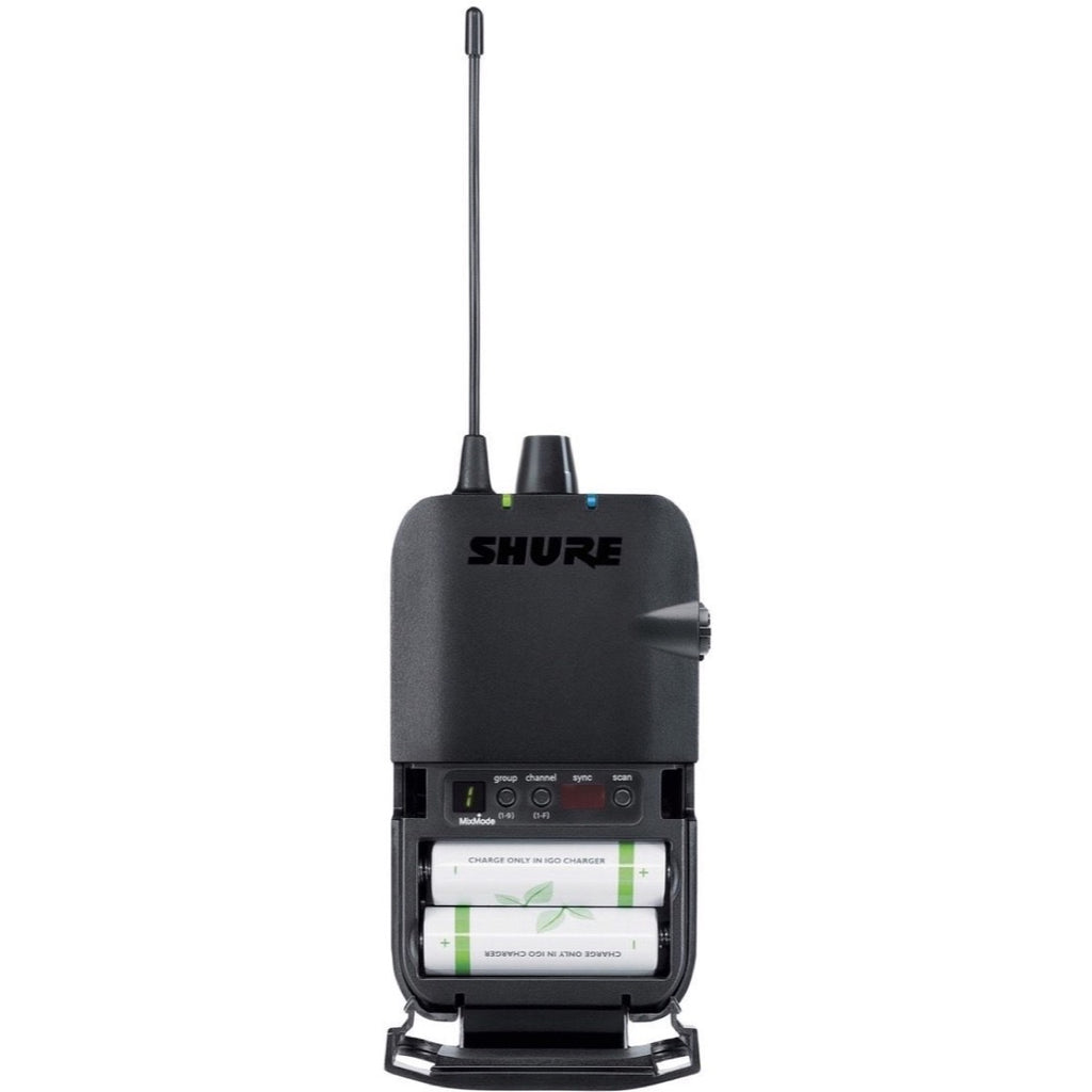 Shure P3R Wireless Bodypack Receiver, H20
