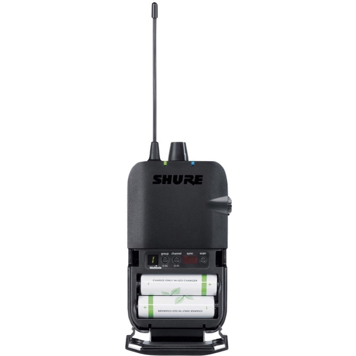 Shure P3R Wireless Bodypack Receiver, H20