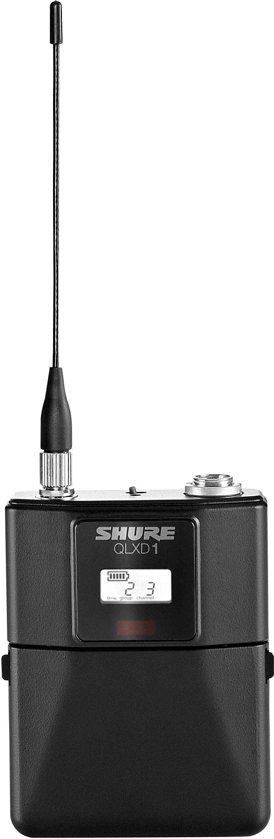 Shure QLXD14/85 Wireless System with WL185 Lavalier Microphone, Band G50 (470 - 534 MHz)