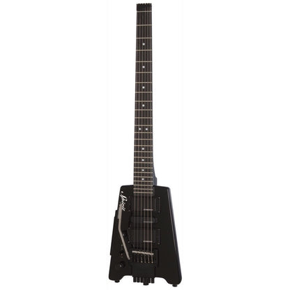 Steinberger Spirit GT PRO Deluxe Electric Guitar, Left-Handed (with Gig Bag), Black