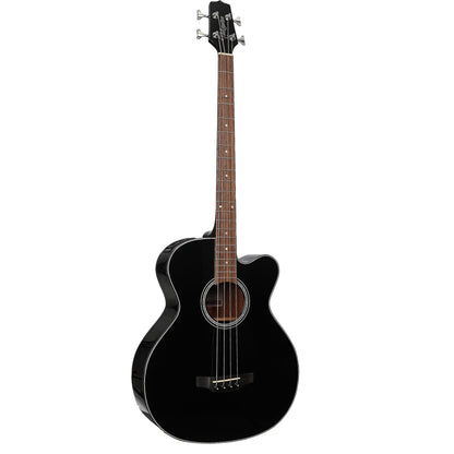 Takamine GB-30CE Acoustic-Electric Bass, Black
