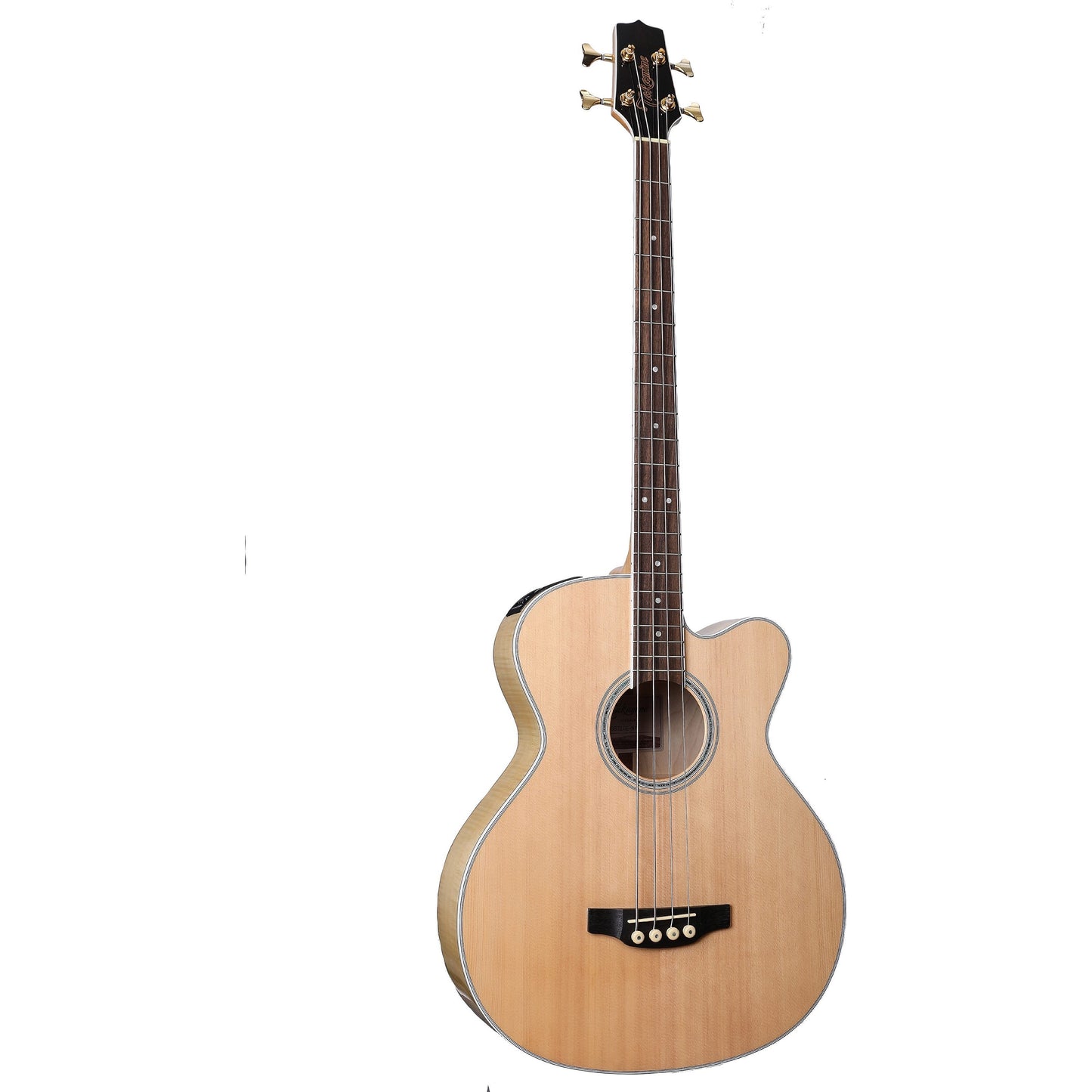 Takamine GB72CE Jumbo Acoustic-Electric Bass, Natural