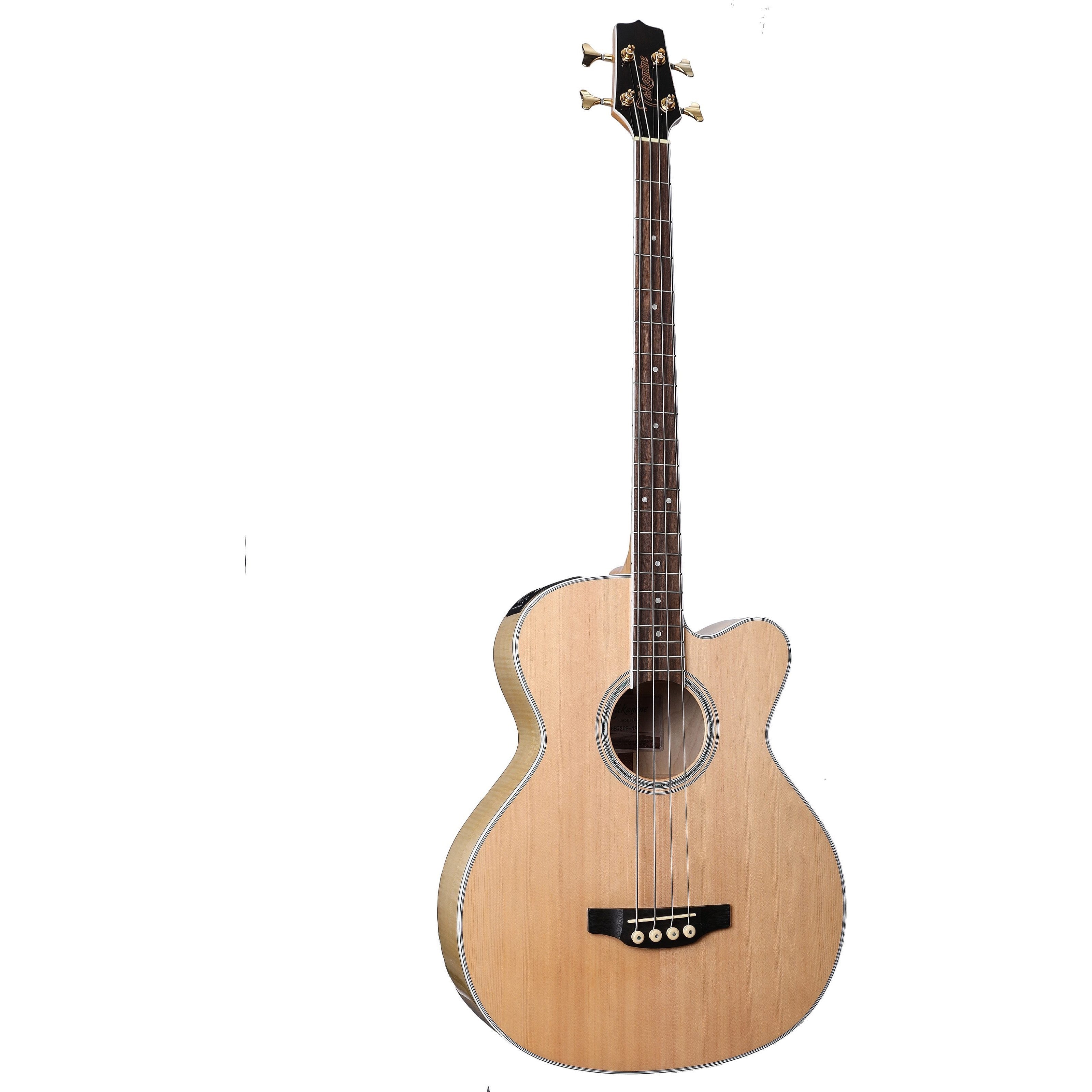 Takamine GB72CE Jumbo Acoustic-Electric Bass, Natural