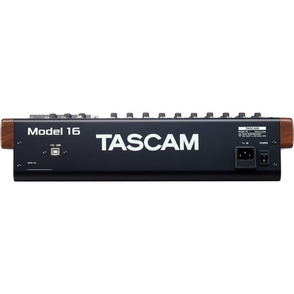 Tascam Model 16 Mixer, USB Audio Interface and Multitrack Recorder