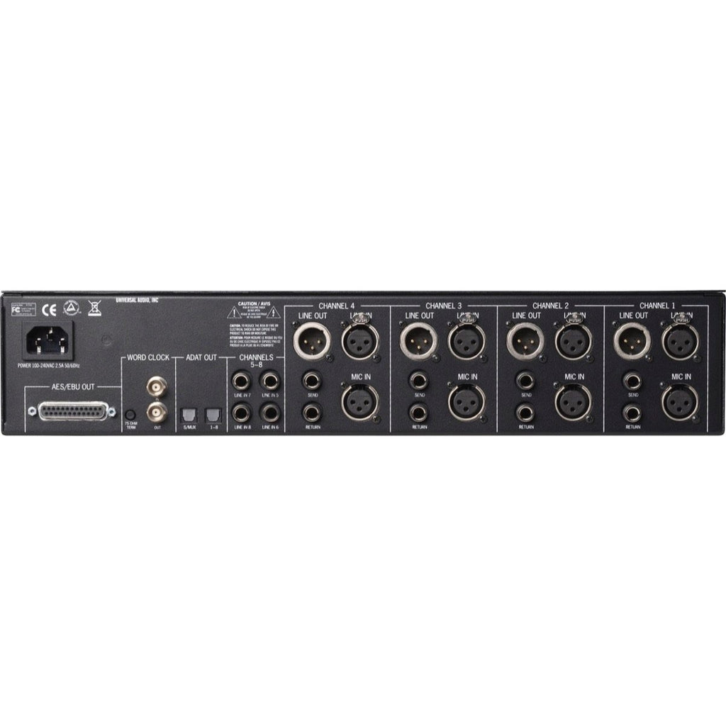 Universal Audio 4-710D 4-Channel Microphone Preamp