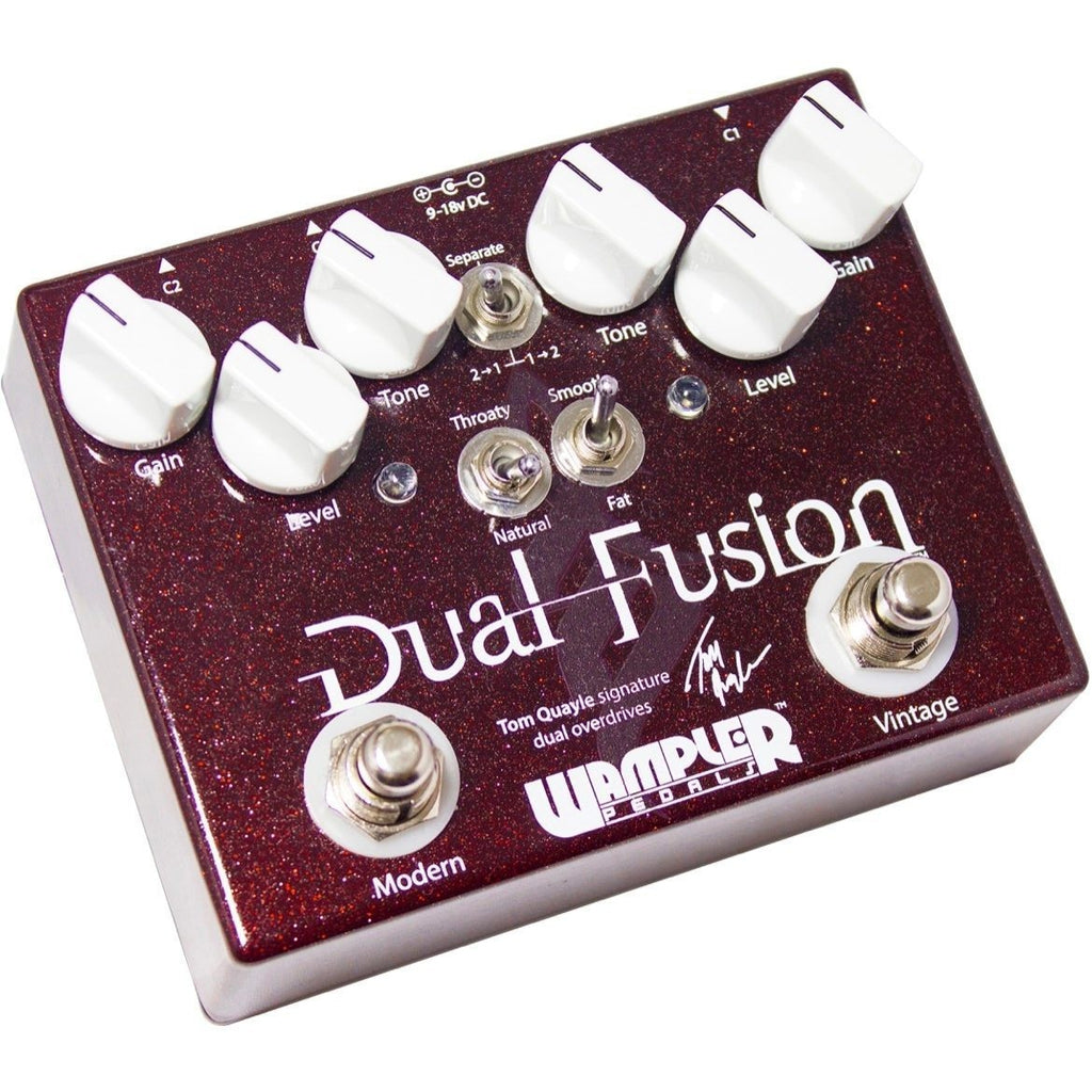 Wampler Dual Fusion Tom Quayle Signature Overdrive Pedal