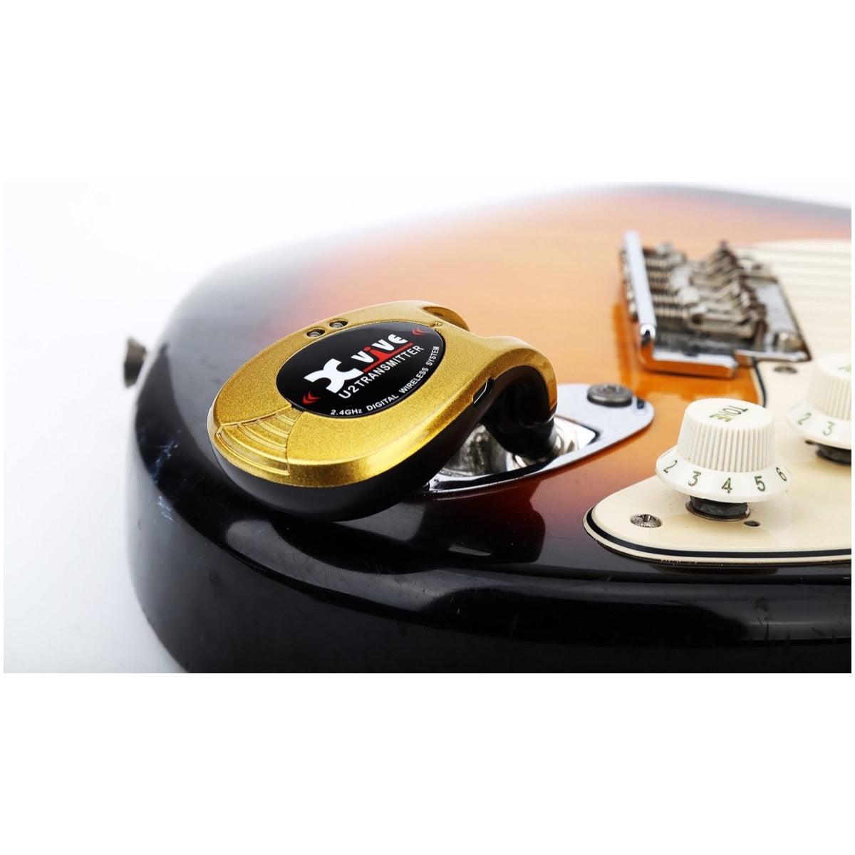 Xvive U2 Digital Wireless Guitar System, Gold