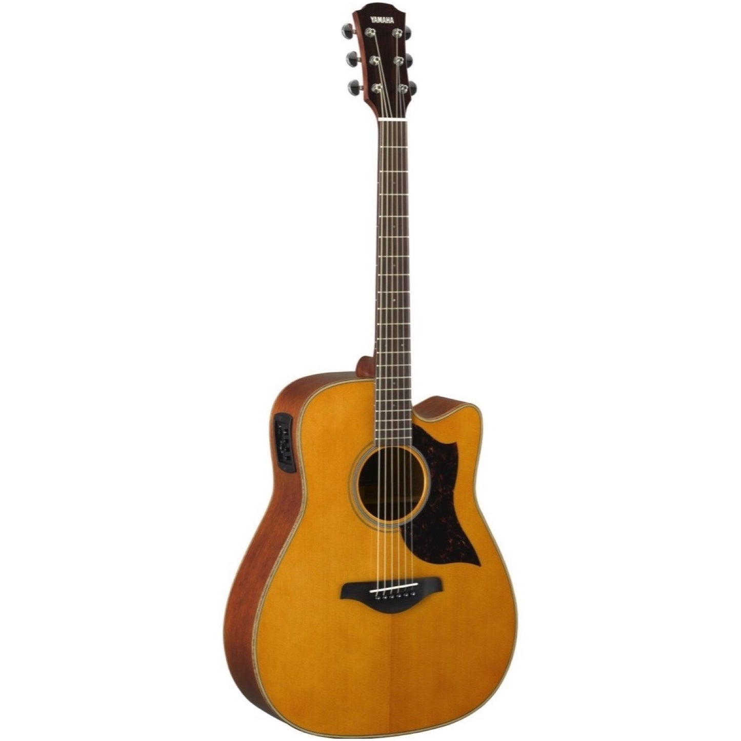 Yamaha A1M Acoustic-Electric Guitar, Vintage Natural