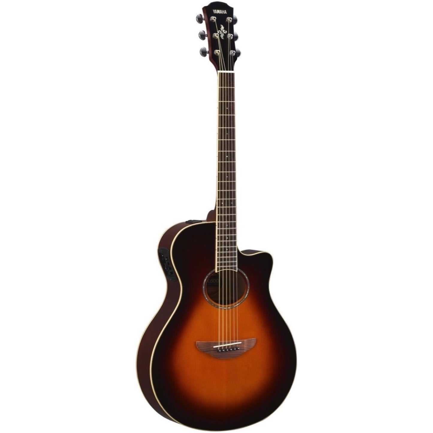 Yamaha APX-600 Acoustic-Electric Guitar, Old Violin Sunburst