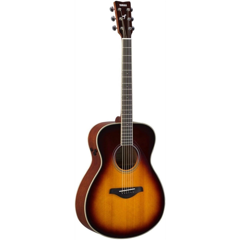 Yamaha FS-TA Concert TransAcoustic Acoustic-Electric Guitar, Brown Sunburst