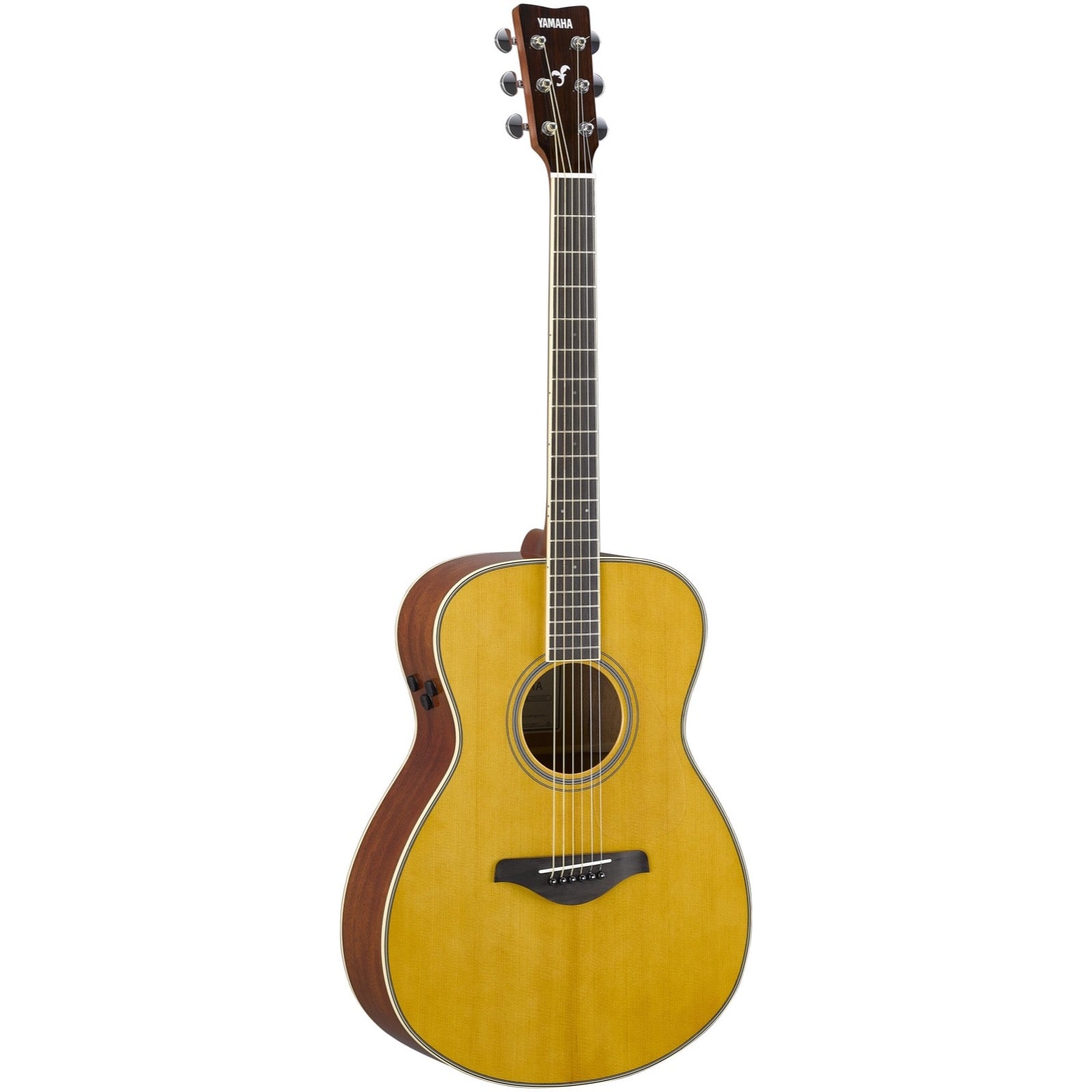 Yamaha FS-TA Concert TransAcoustic Acoustic-Electric Guitar, Vintage Tint