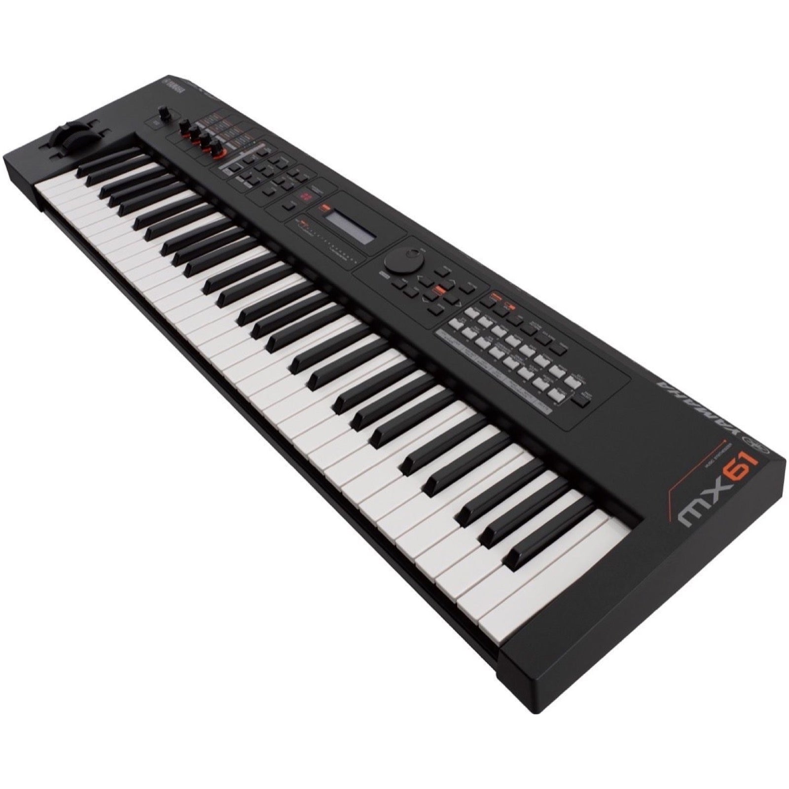 Yamaha MX61 v2 Keyboard Synthesizer, 61-Key, Black
