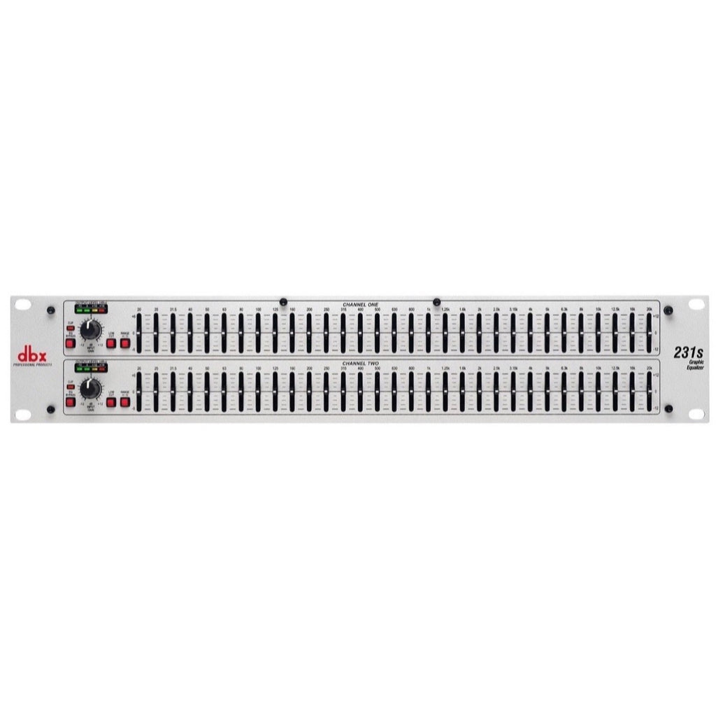 dbx 231S Dual 31-Band Graphic Equalizer