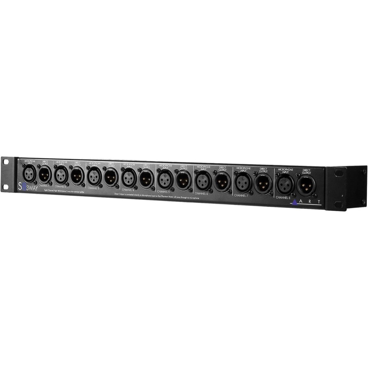 ART S83WAY 8-Channel Three-Way Microphone Splitter
