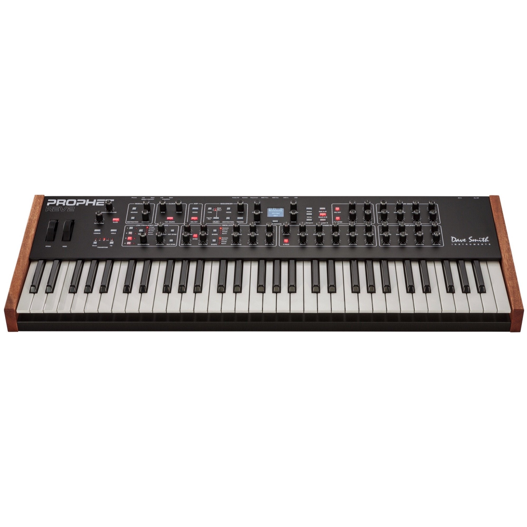 Dave Smith Prophet Rev2-08 8-Voice Analog Synthesizer, 61-Key