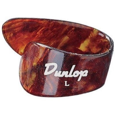 Dunlop 900 Guitar Thumbpicks, Shell, 9023P, 4-Pack, Large