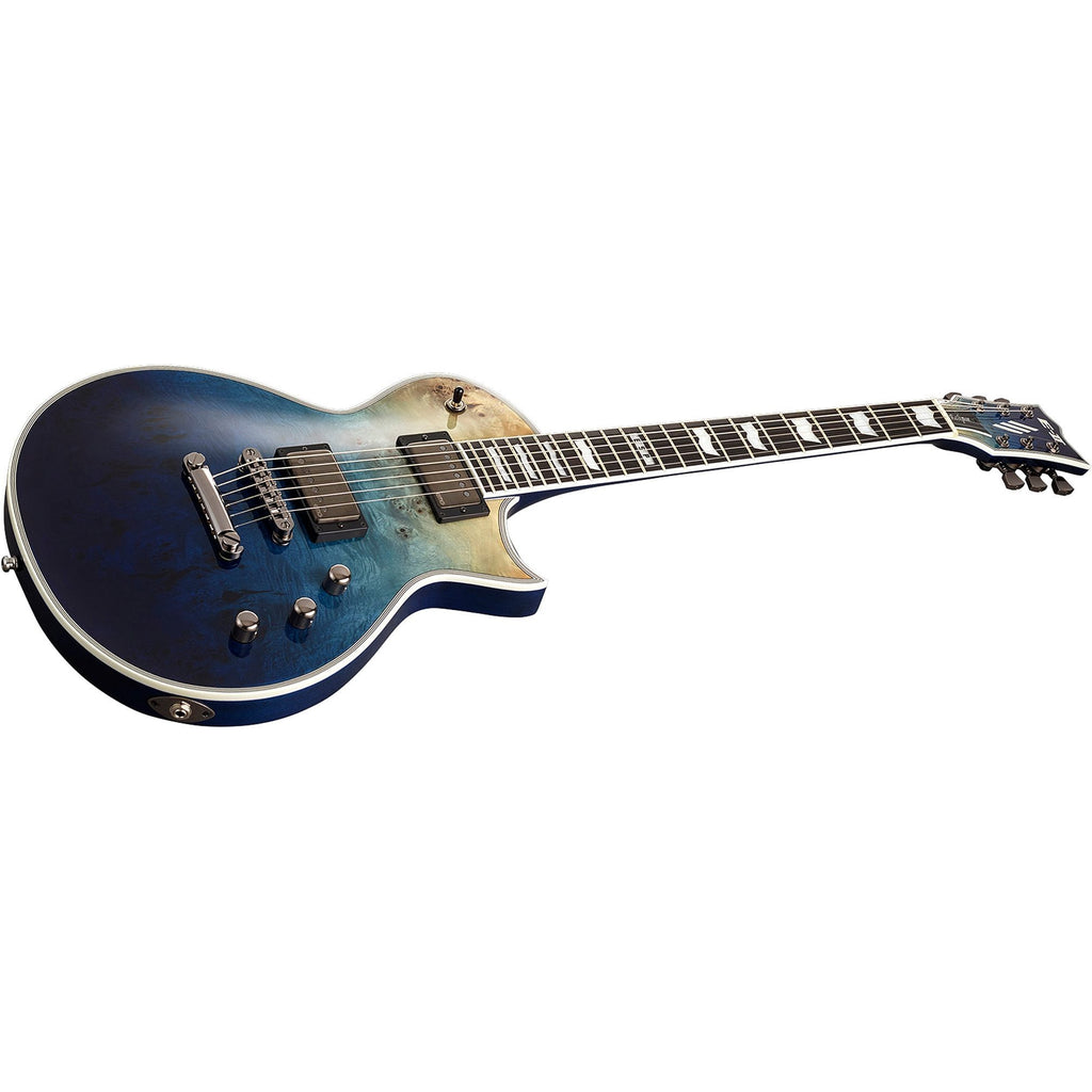 ESP E-II Eclipse BM Electric Guitar (with Case), Blue Natural Fade