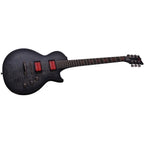 ESP LTD Ben Burnley BB600 Baritone Electric Guitar, Satin Black Sunburst