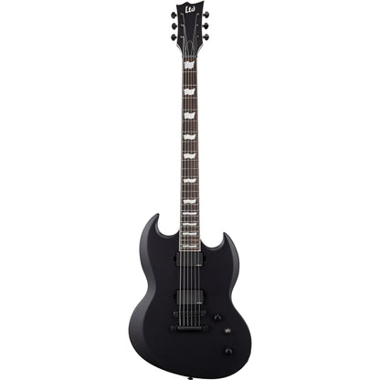 ESP LTD Viper-400B Baritone Electric Guitar, Satin Black