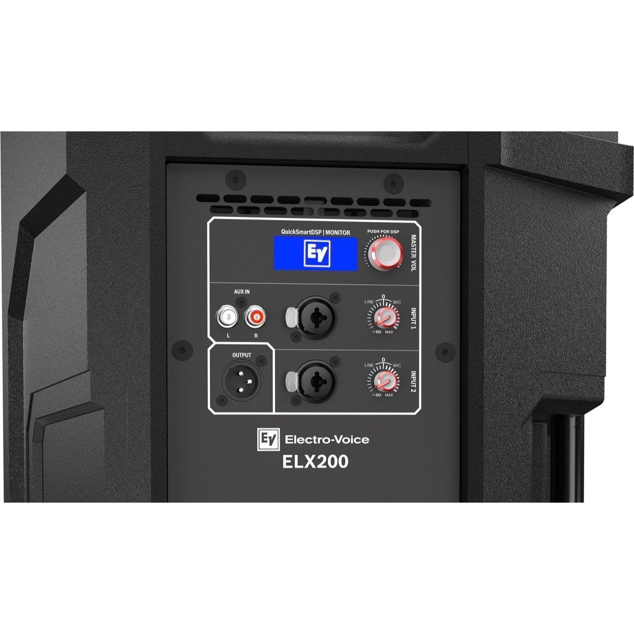 Electro-Voice ELX200-12P Powered Speaker (1200 Watts), Black