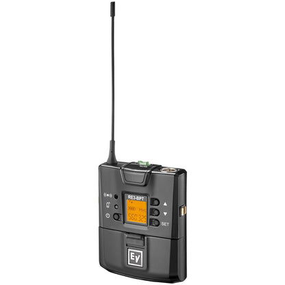 Electro-Voice RE3-BPCL Wireless Cardioid Lavalier Microphone System, Band 5L (488-524 MHz)