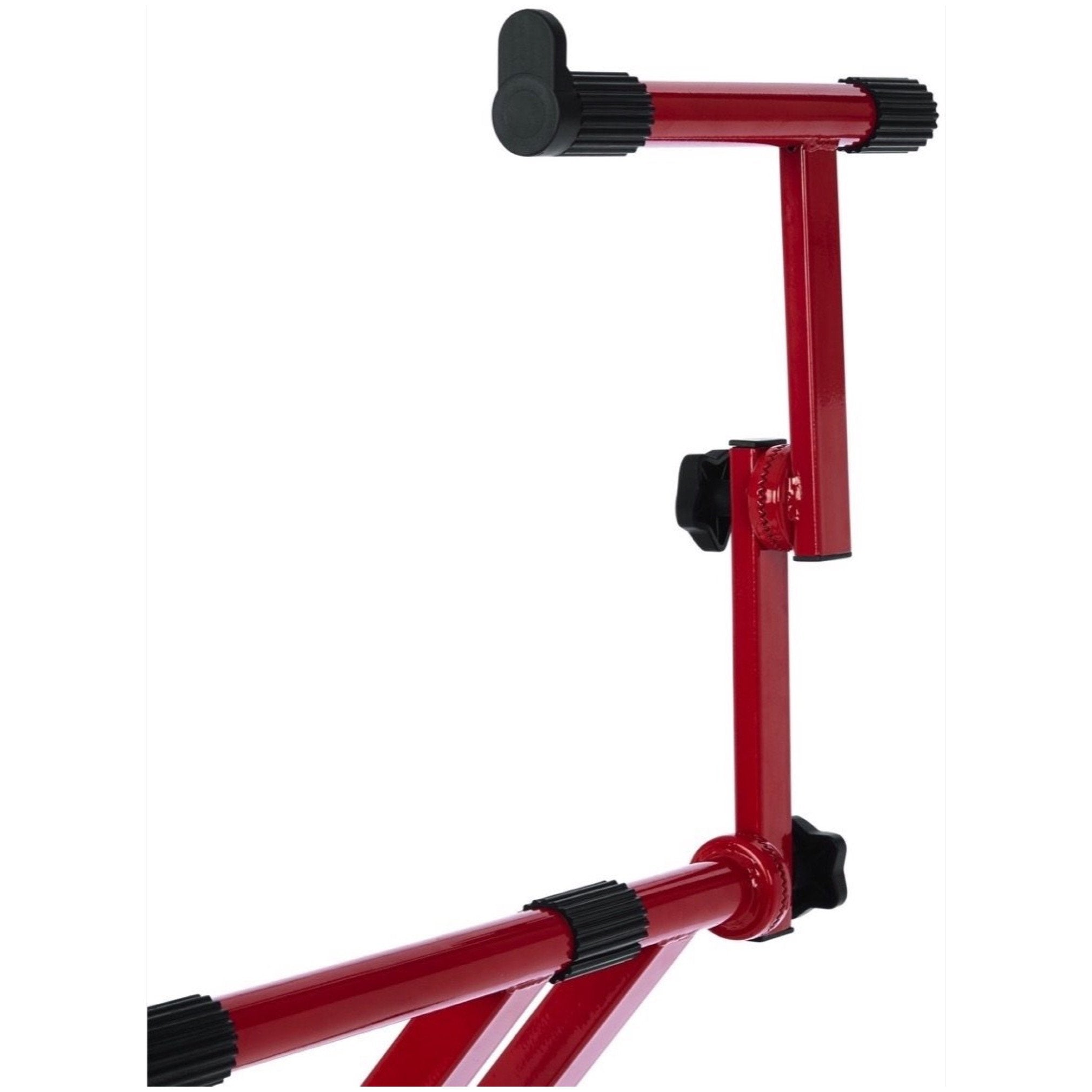 Gator Frameworks 2-Tier X-Style Keyboard Stand, Red