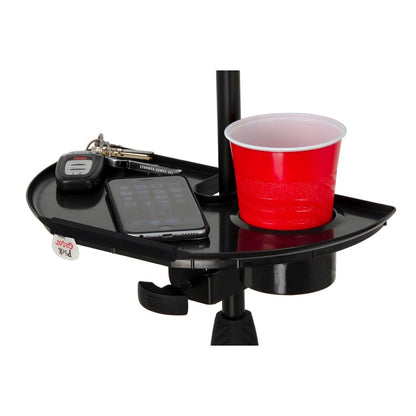 Gator GFW-MICACCTRAY Microphone Stand Accessory Tray with Drink Holder