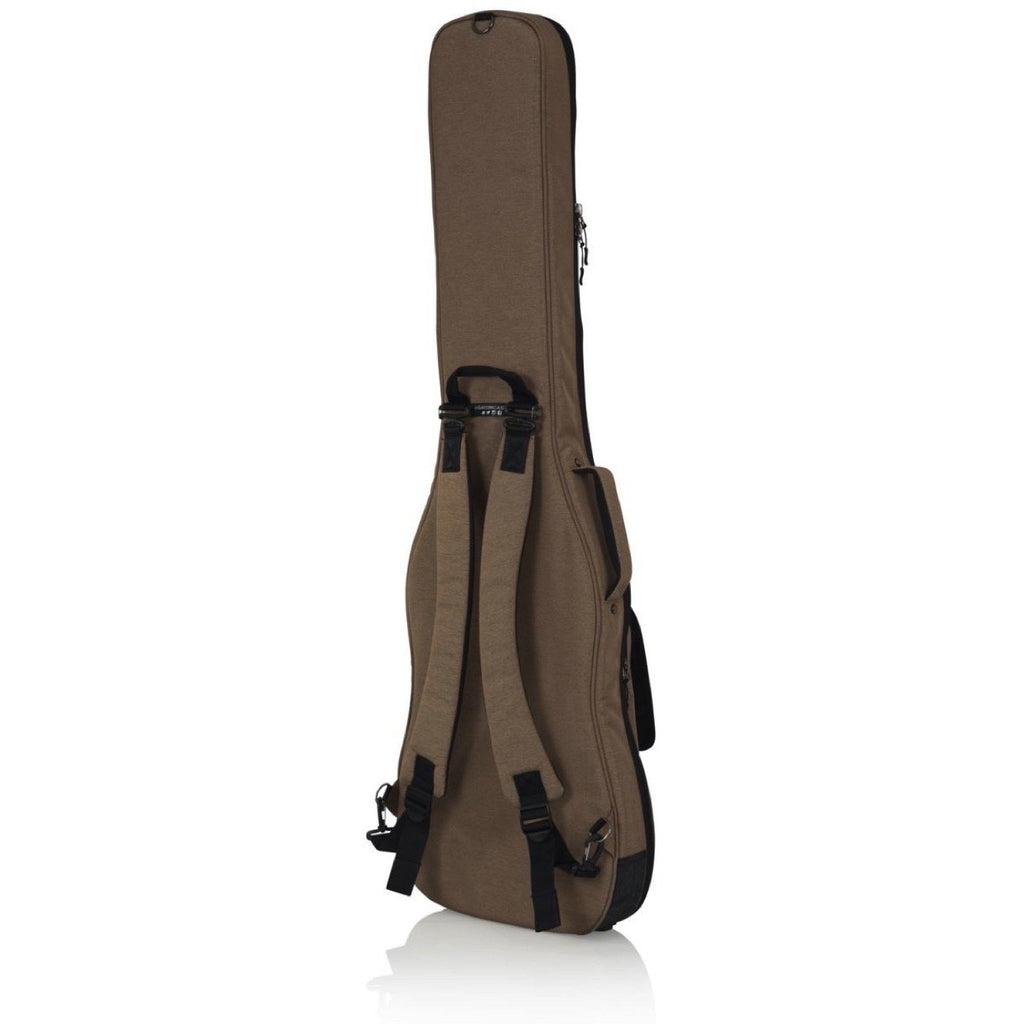 Gator Transit Series Electric Bass Guitar Gig Bag, Tan