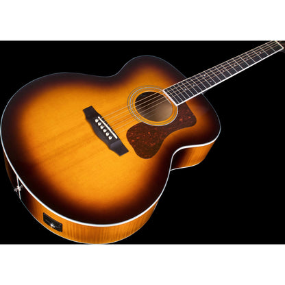Guild F-250E Deluxe Jumbo Acoustic-Electric Guitar