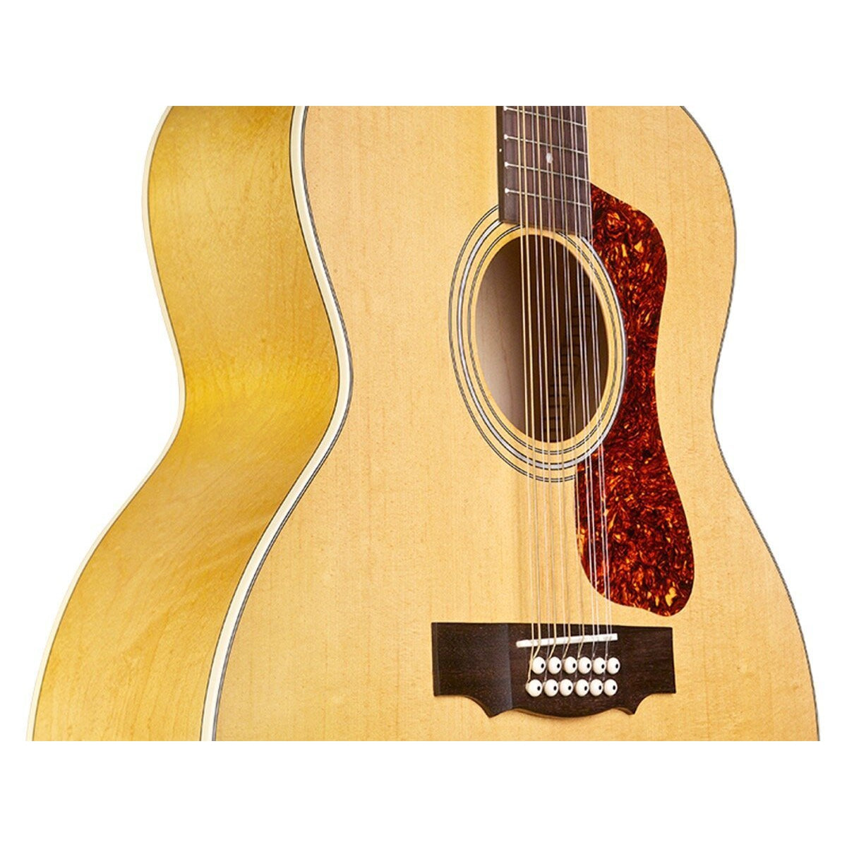 Guild F-2512E Acoustic-Electric Guitar, 12-String, Natural
