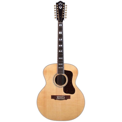 Guild F-512E Acoustic-Electric Guitar, 12-String (with Case), Natural