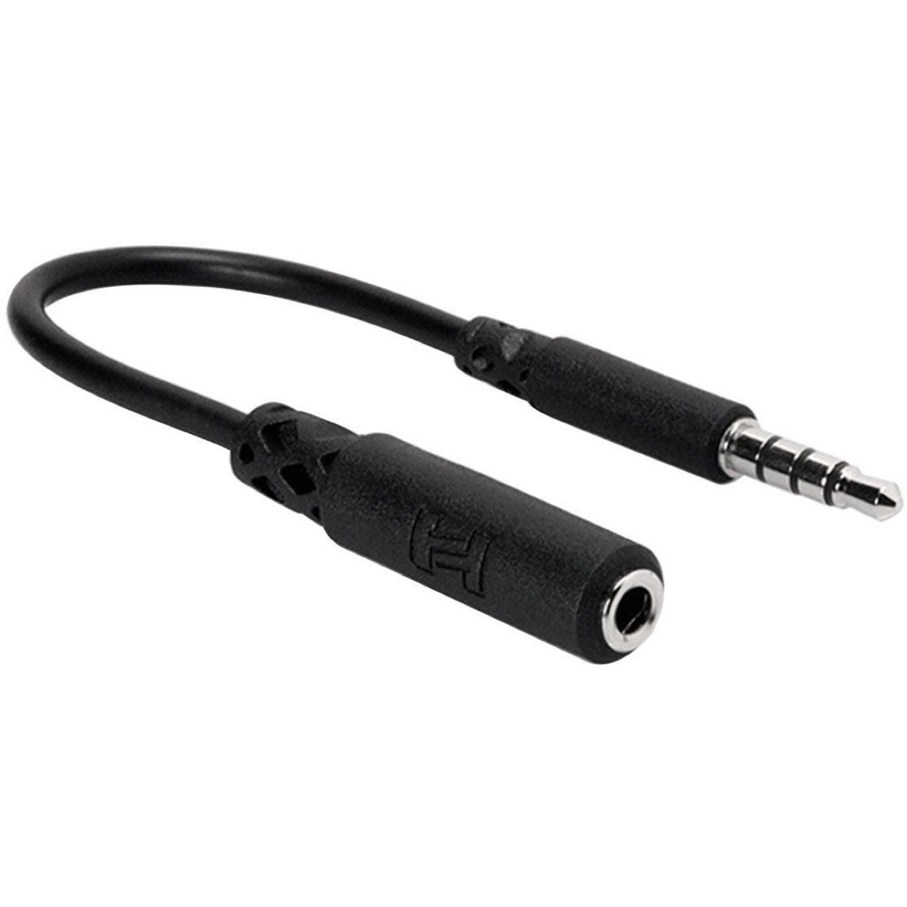 Hosa MHE-158 Headphone Adapter (3.5mm TRRS to Slim 3.5mm TRRS)