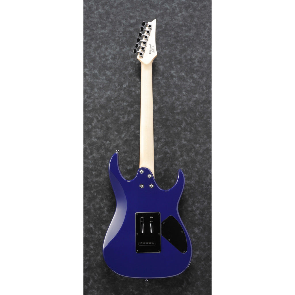 Ibanez GRX70QA Quilt Top Left-Handed Electric Guitar, Transparent Blue Burst