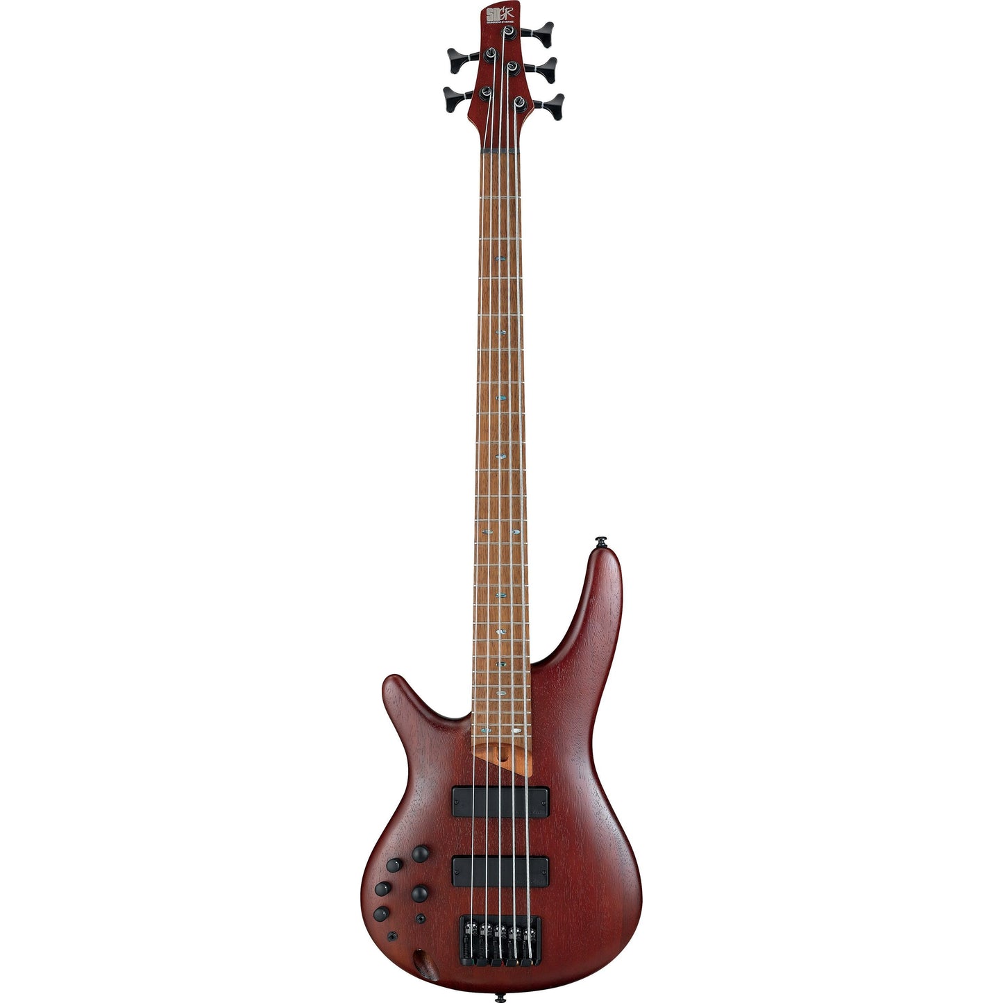 Ibanez SR505E Electric Bass, 5-String, Left Handed, Brown Mahogany