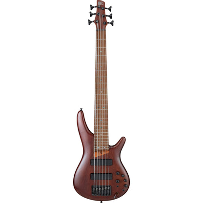 Ibanez SR506E Electric Bass, 6-String, Brown Mahogany