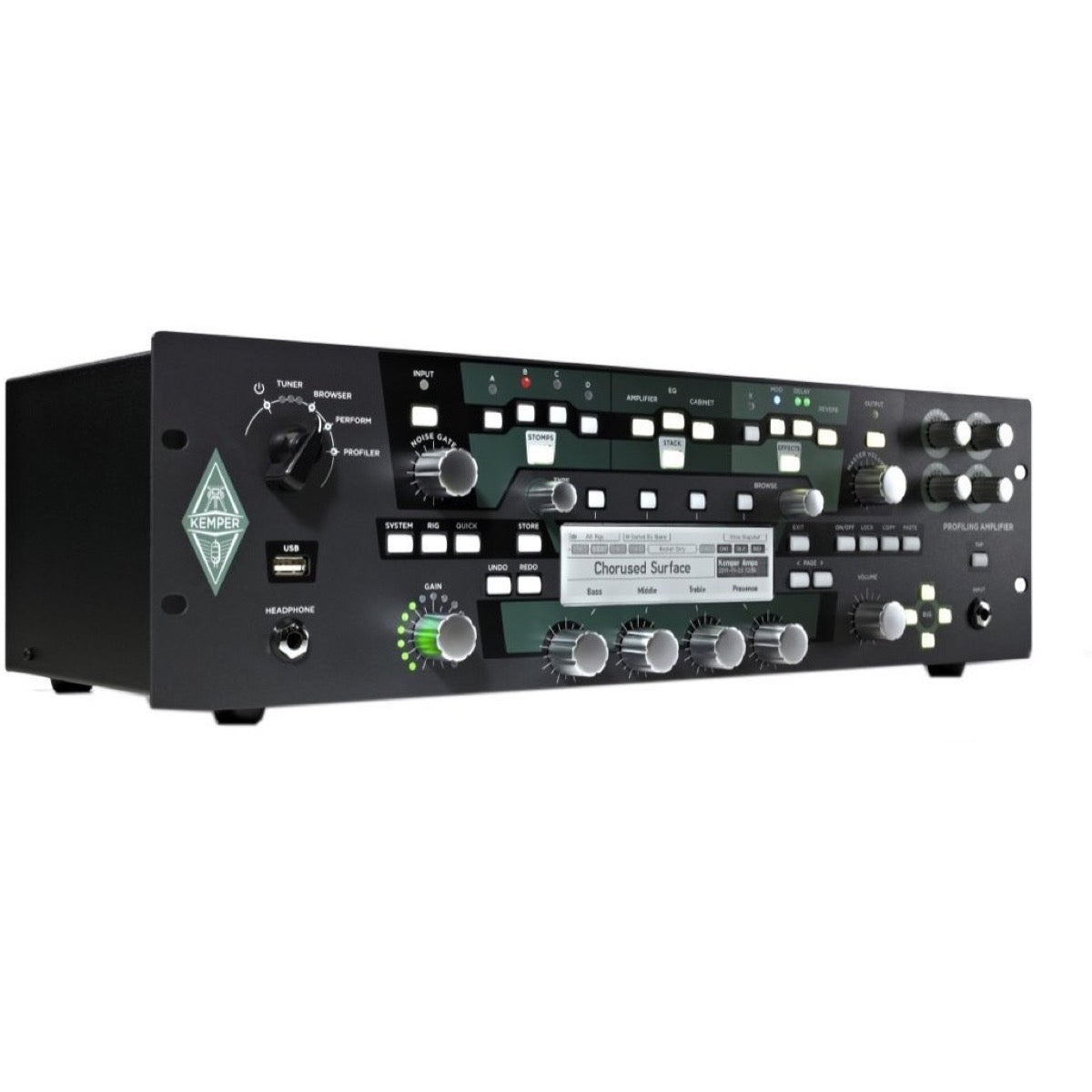 Kemper Profiler PowerRack Modeling Rack Amplifier Head (600 Watts)