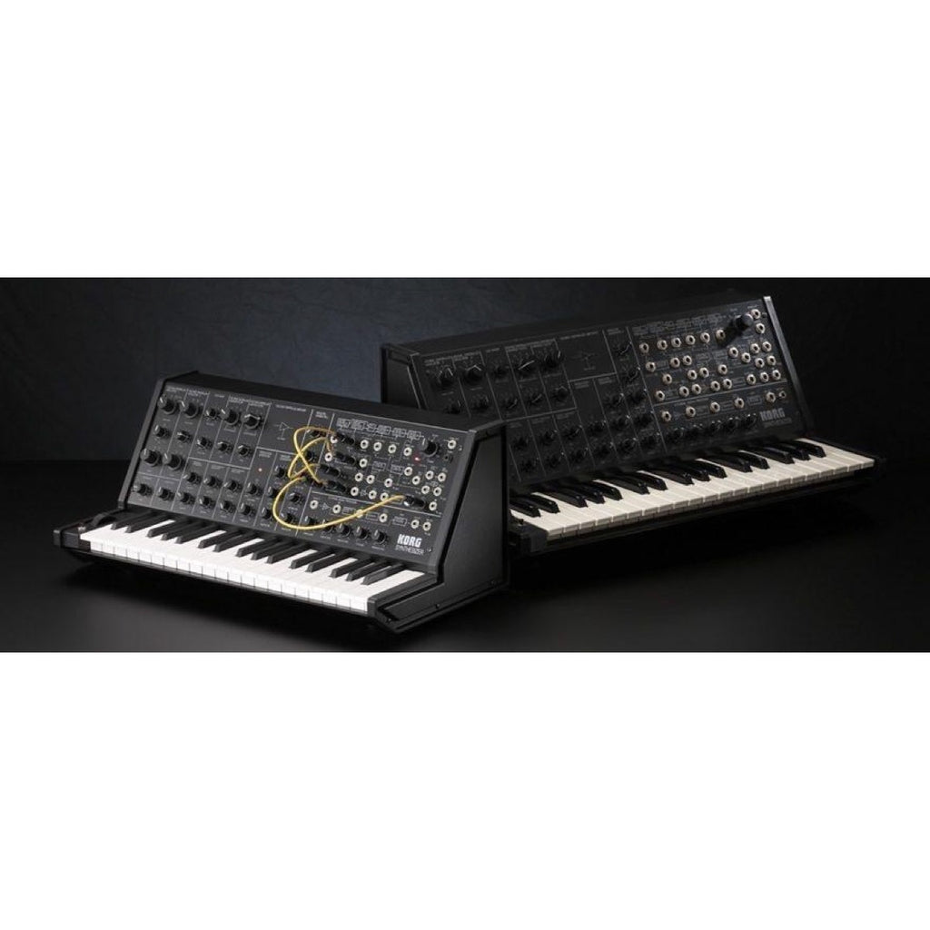 Korg MS-20 Mini Analog Monophonic Synthesizer Keyboard, 37-Key, Black