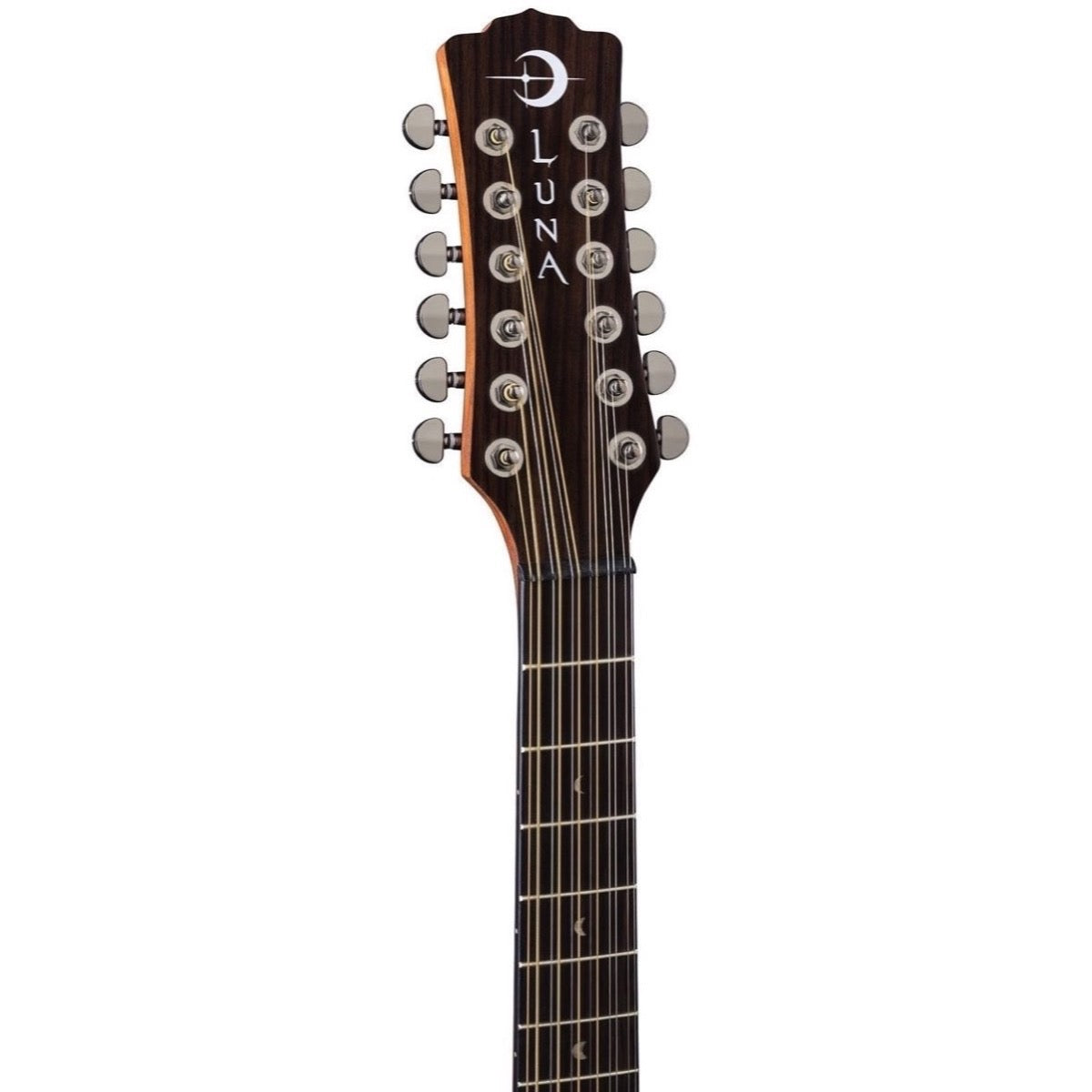 Luna Gypsy Dreadnought Acoustic Guitar, 12-String, Mahogany