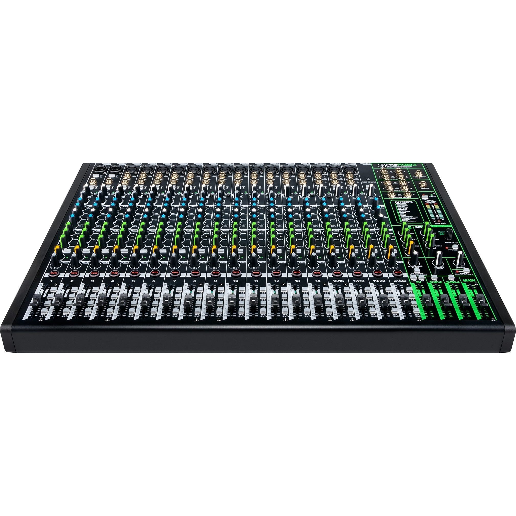 Mackie ProFX22v3 Professional USB Mixer, 22-Channel