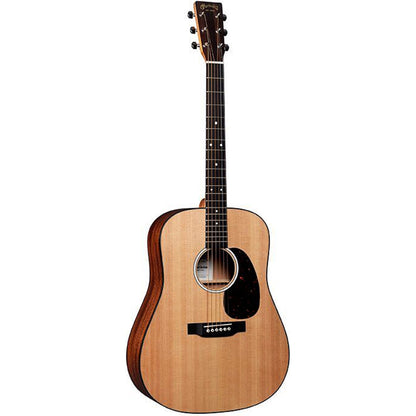 Martin D-10E Road Series Acoustic-Electric Guitar (with Soft Case), Natural, Sitka Spruce Top