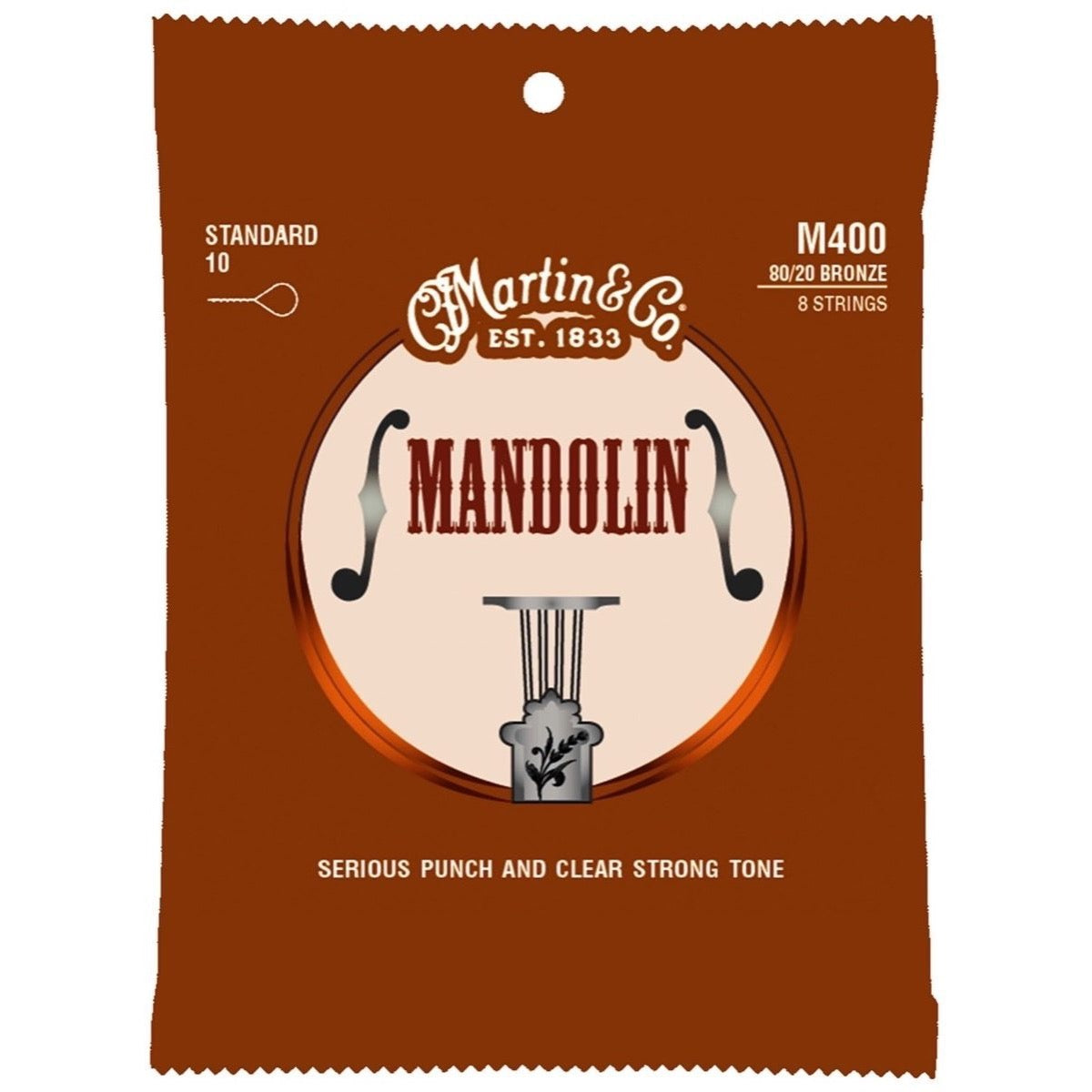 Martin M400 80/20 Bronze Standard Mandolin Strings