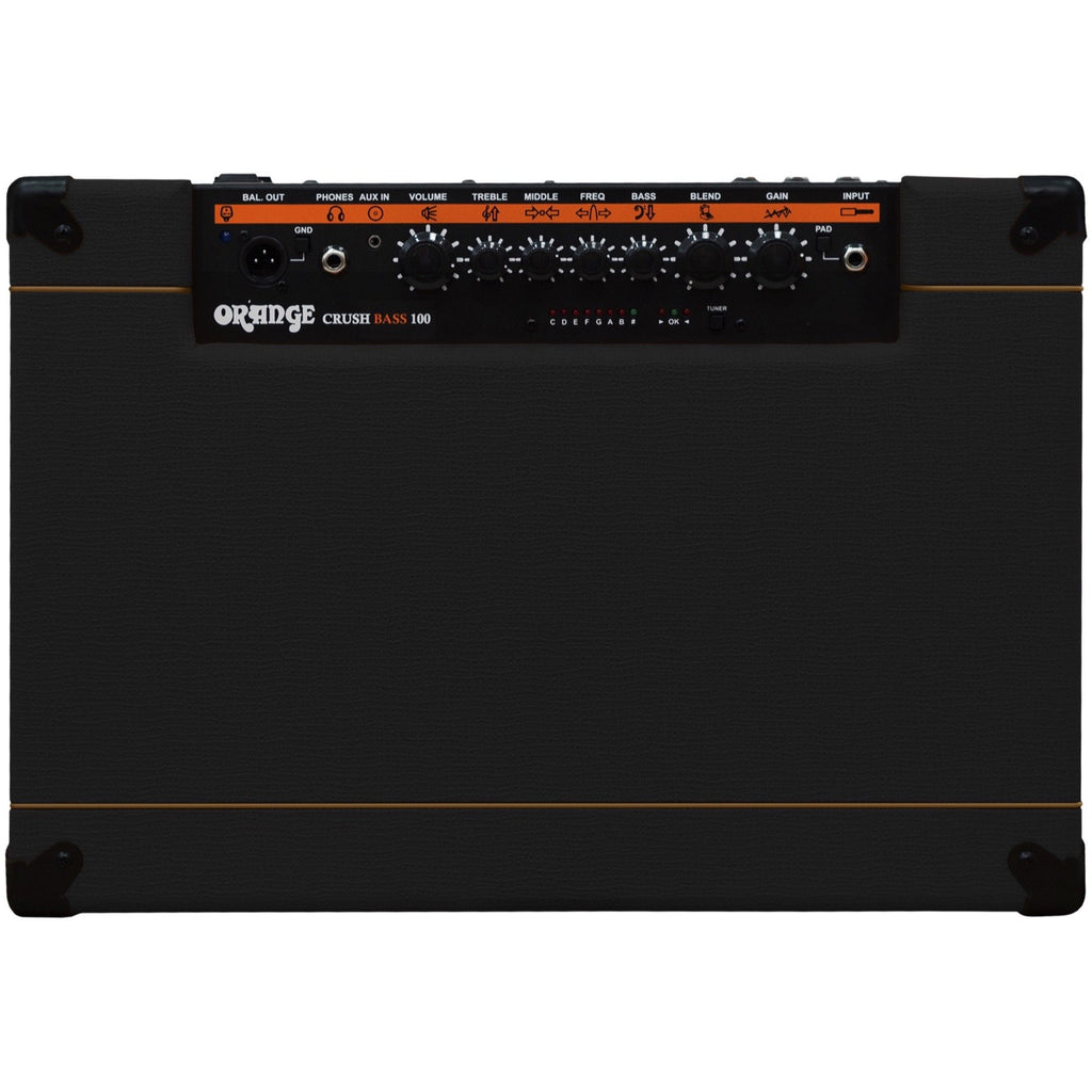 Orange Crush Bass 100 Bass Combo Amplifier, Black