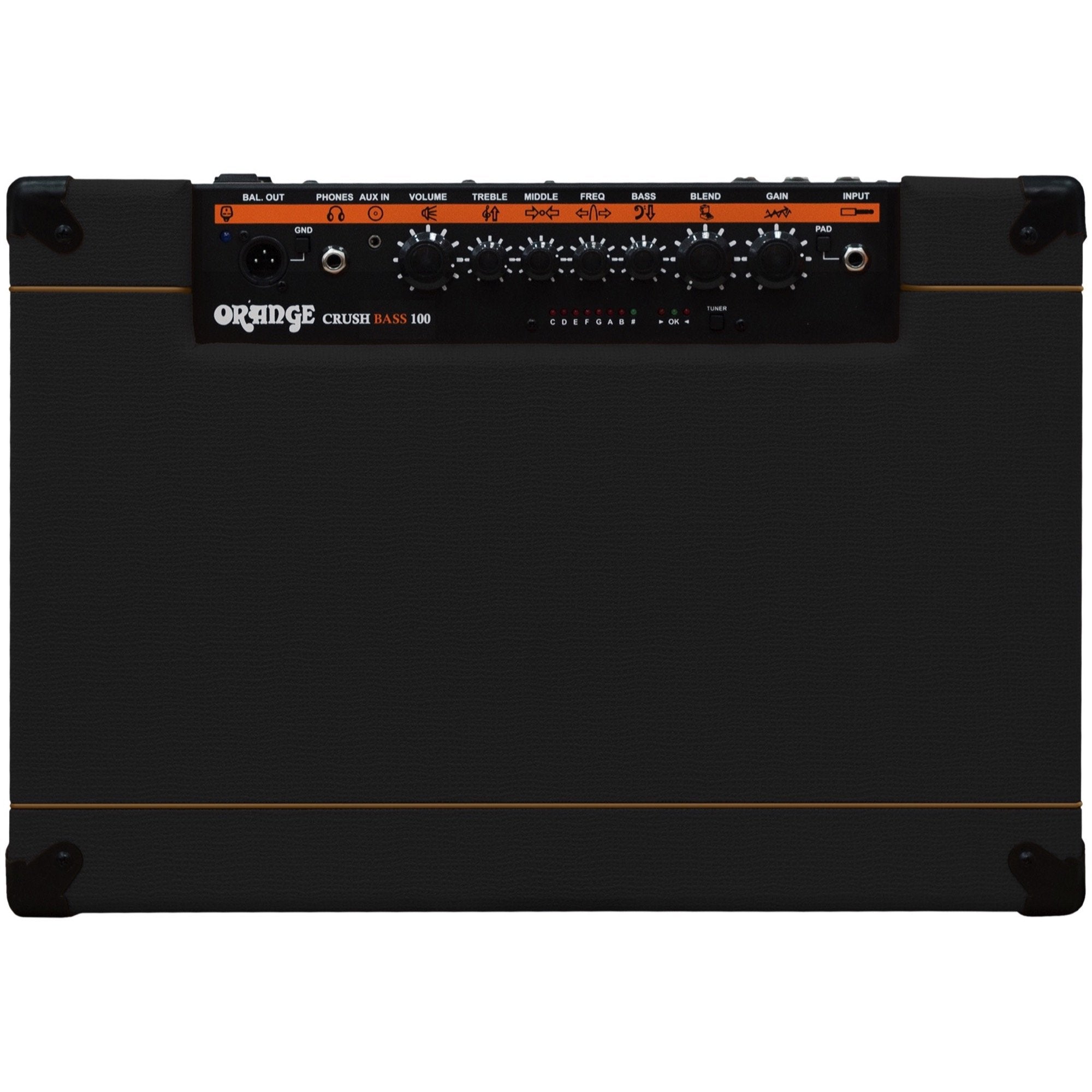 Orange Crush Bass 100 Bass Combo Amplifier, Black