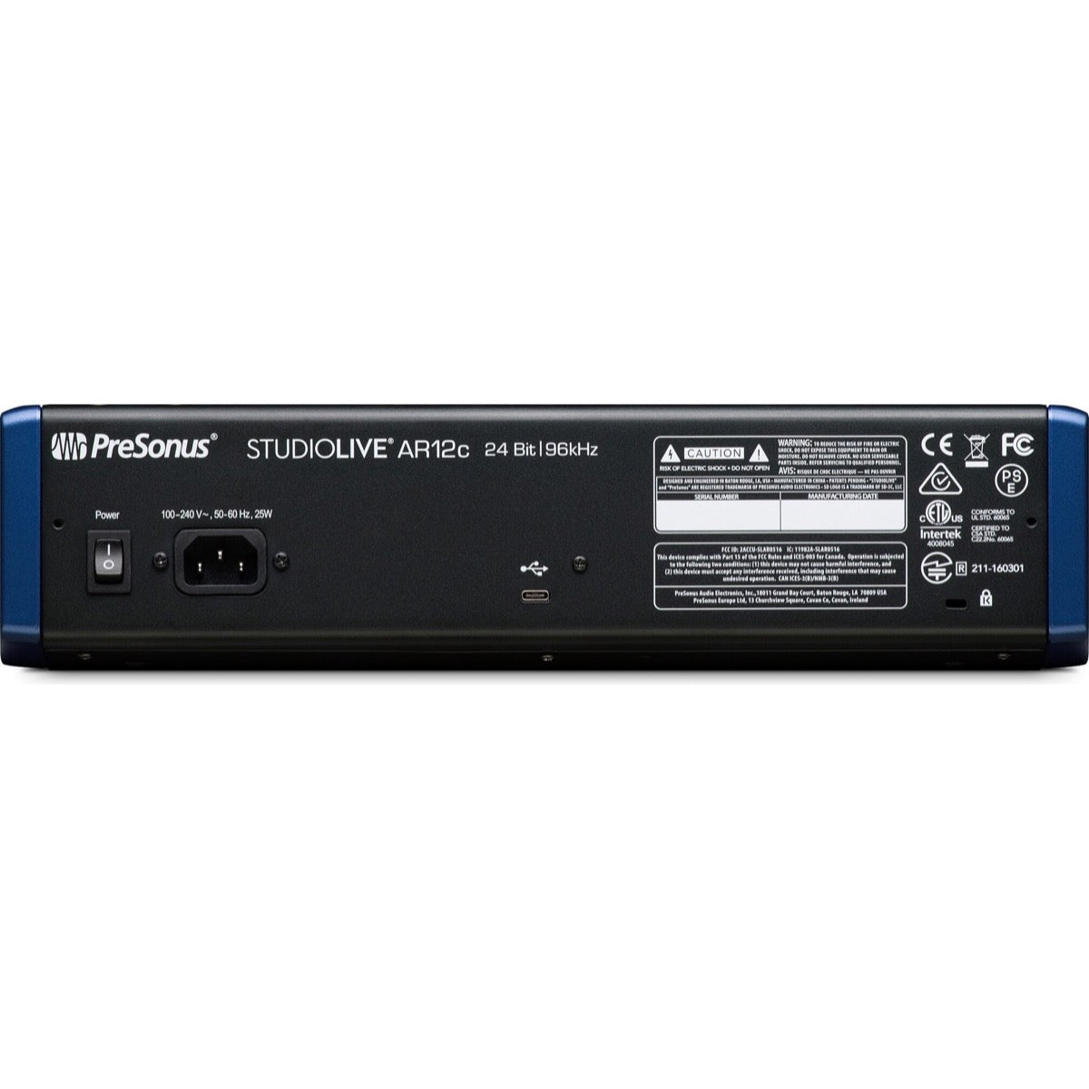 PreSonus StudioLive AR12c USB-C Mixer, 14-Channel