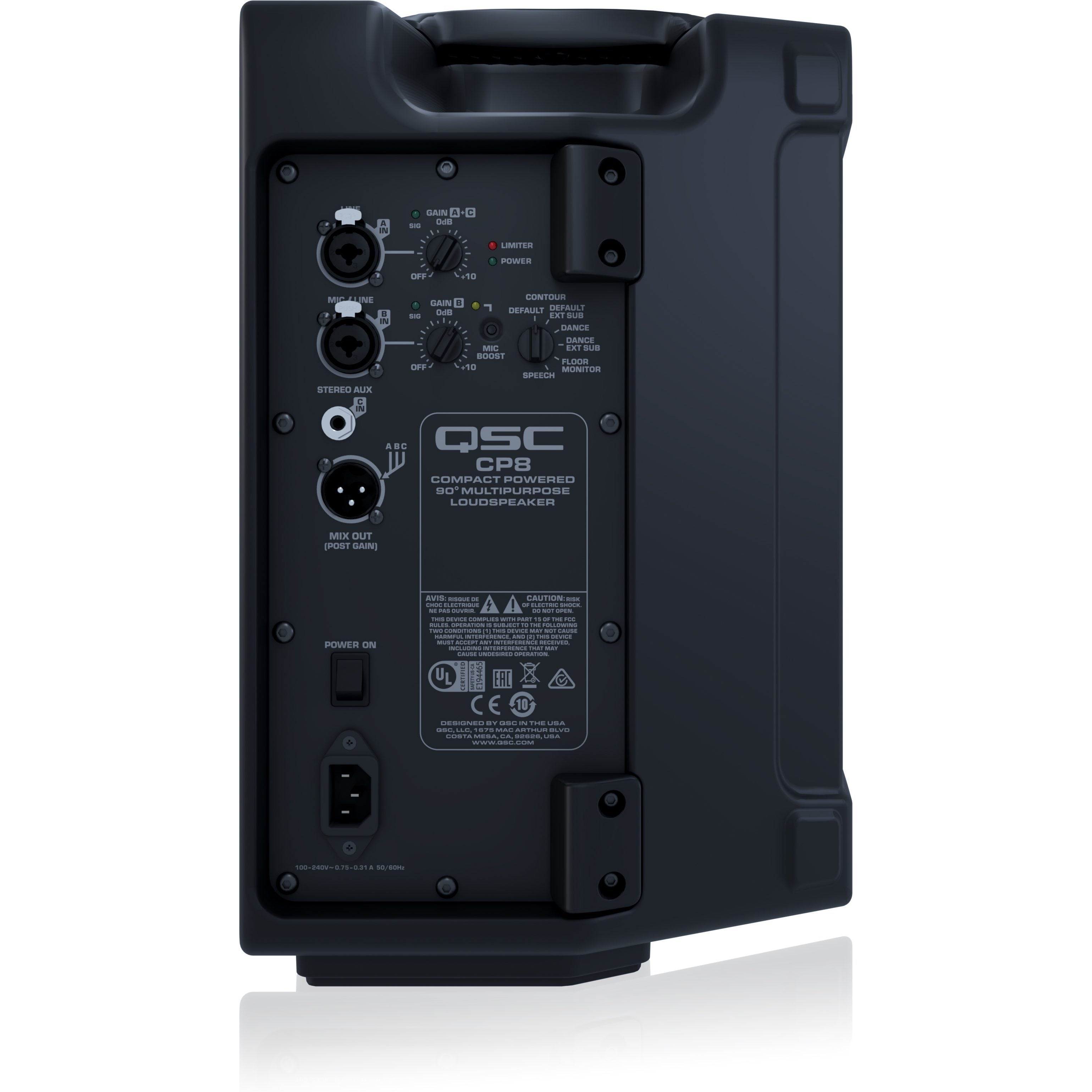 QSC CP8 Compact Active Loudspeaker