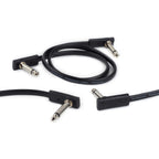 RockBoard Flat Patch Cable, Black, 17.72 Inch / 45 cm