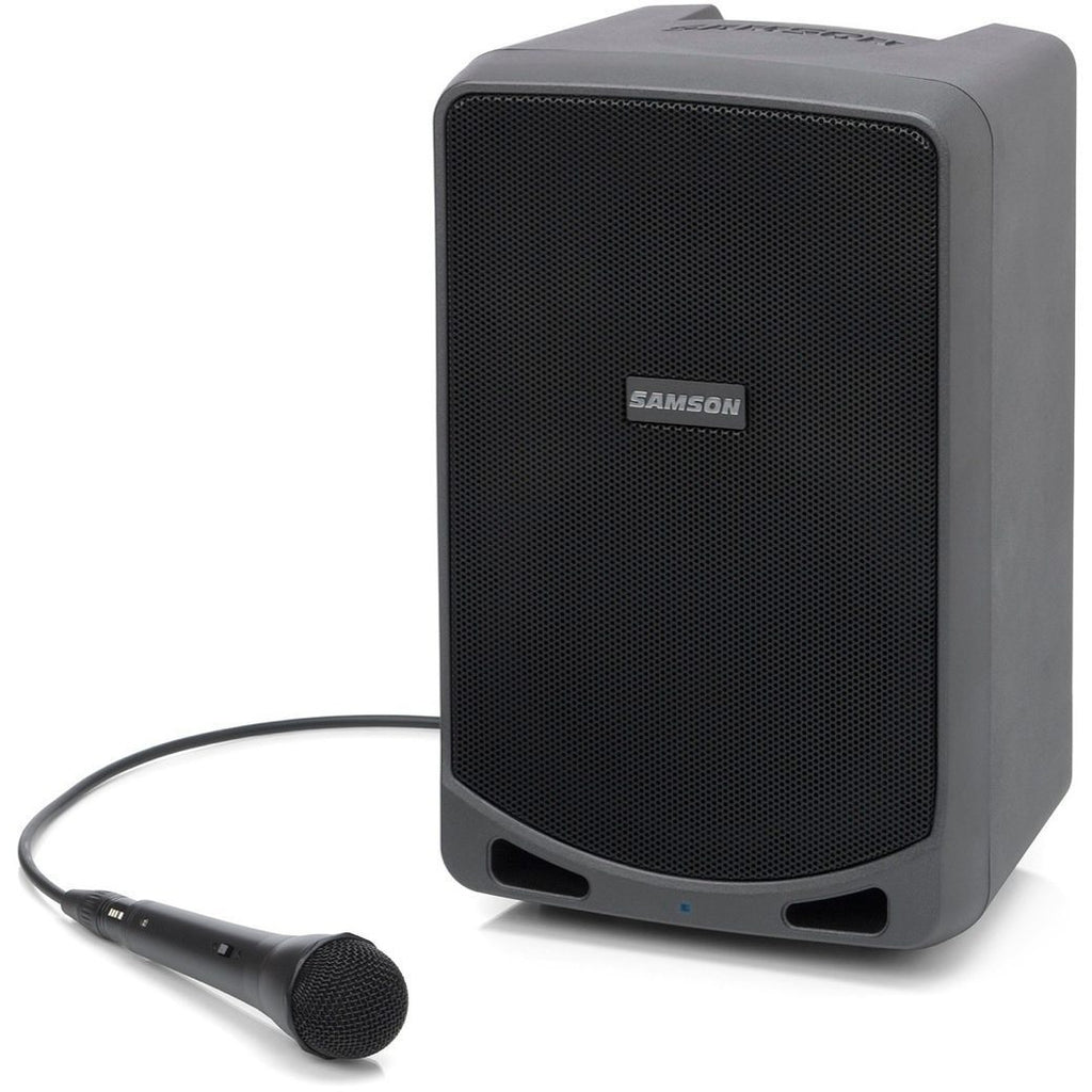 Samson Expedition XP106 Rechargeable Battery-Powered Portable Bluetooth PA System with Wired Microphone