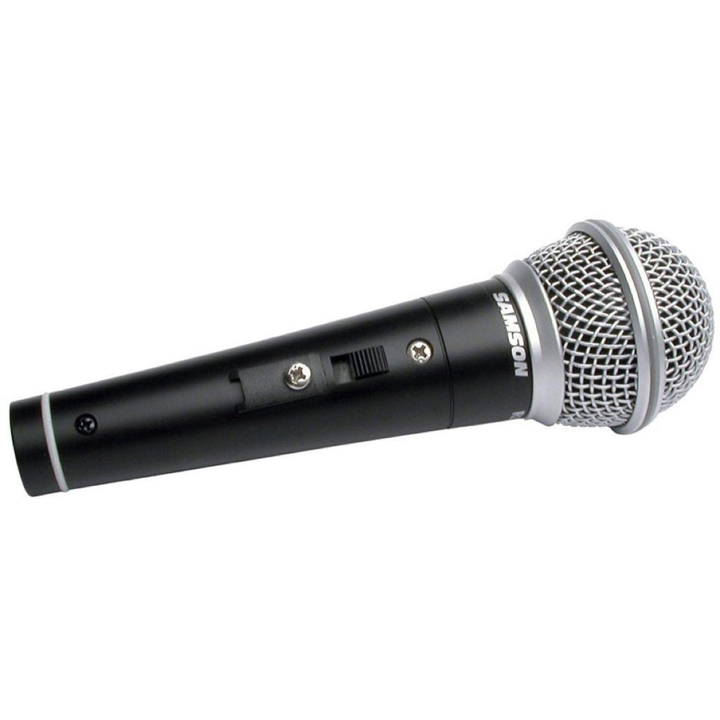 Samson R21s Microphone Samson R21S Dynamic Cardioid Handheld Microphone – Same Day Music