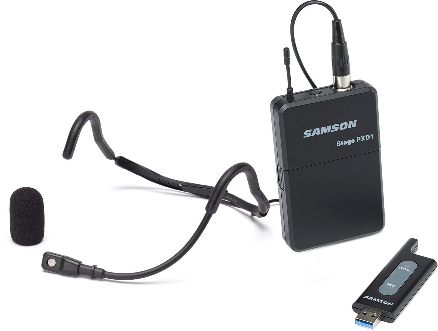 Samson XPD2/Qe Digital Wireless Fitness Headset Microphone System